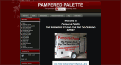 Desktop Screenshot of pamperedpalette.com